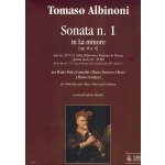 Image links to product page for Sonata No 1 in A minor for Treble Recorder or Flute, Op6/6